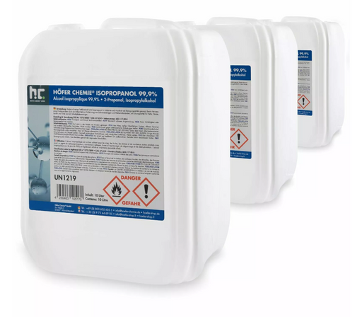10L Isopropanol 99% – Isopropylalkohol, 2-Propanol, IPA Schimmelreiniger – 2x5L Kanister Von Dtpsoft
